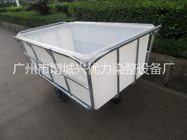 供應(yīng)紡織廠落紗車漂染推車帶輪手推車