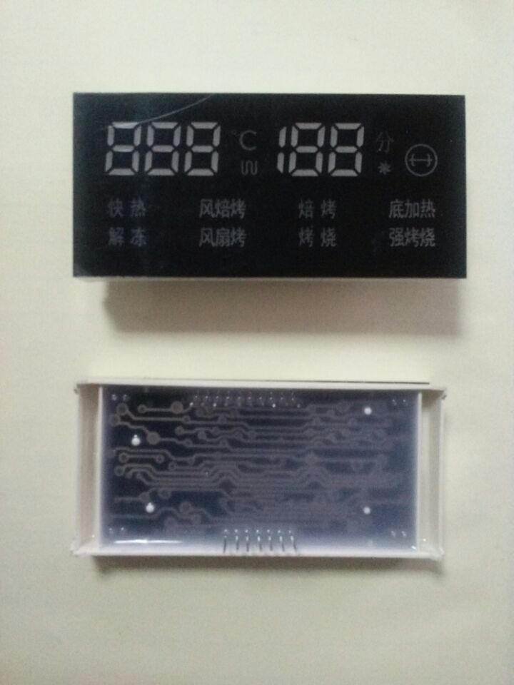 供應(yīng)電烤箱電蒸爐數(shù)碼管顯示屏，杭州奪盛電子科技有限公司專業(yè)制造電蒸爐數(shù)碼管顯示屏