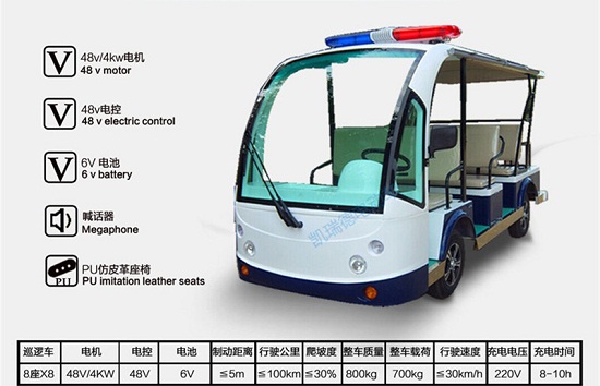 供應八座電動*(KRD-X8)