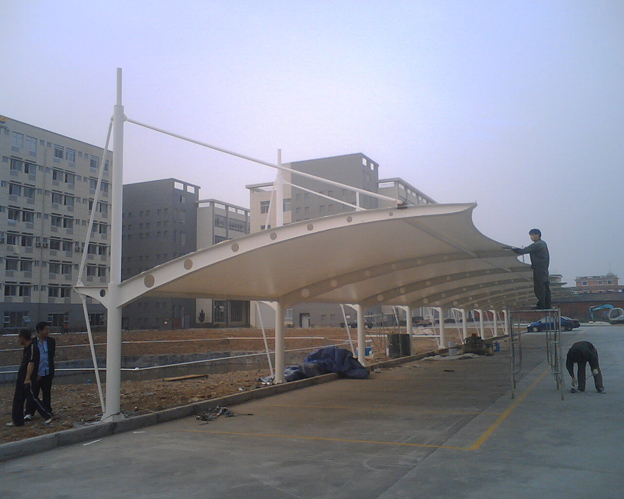 供應(yīng)于浙江膜結(jié)構(gòu)停車棚設(shè)計(jì)制作，膜結(jié)構(gòu)圖片，上海膜結(jié)構(gòu)電動(dòng)車棚施工工程
