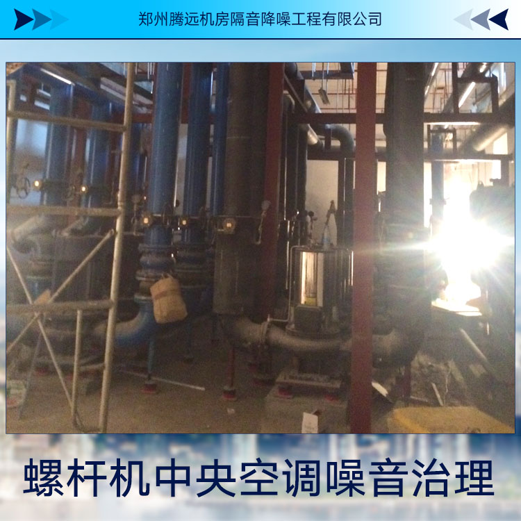 供應(yīng)螺桿機中央空調(diào)噪音治理 消音降噪設(shè)備 機械噪音治理