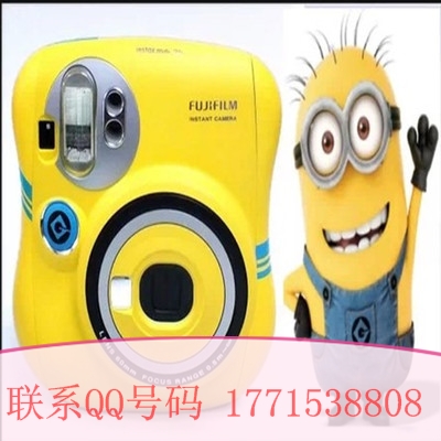供應(yīng)拍立得相機mini25小黃人 香港富士相機批發(fā)商一次成像相機
