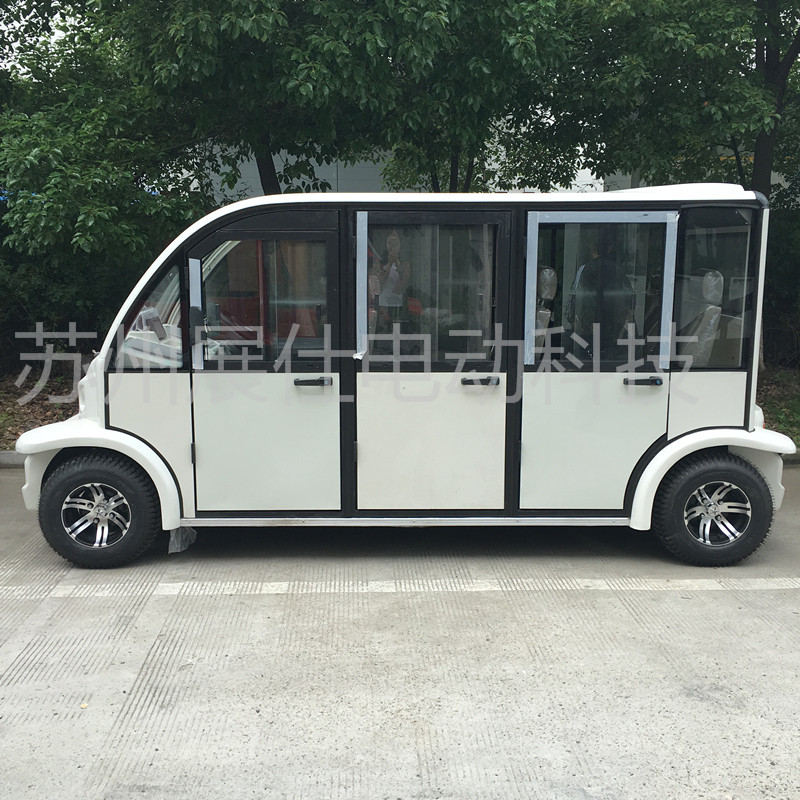 供應(yīng)煙臺八座電動觀光車  校園接送車 鄉(xiāng)村旅游四輪電動車