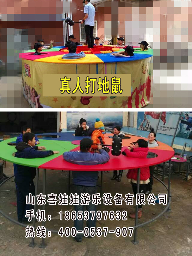 小型真人打地鼠*商