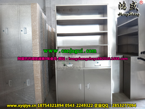 供應(yīng)菏澤市不銹鋼儲(chǔ)物柜、不銹鋼餐具柜、更衣柜