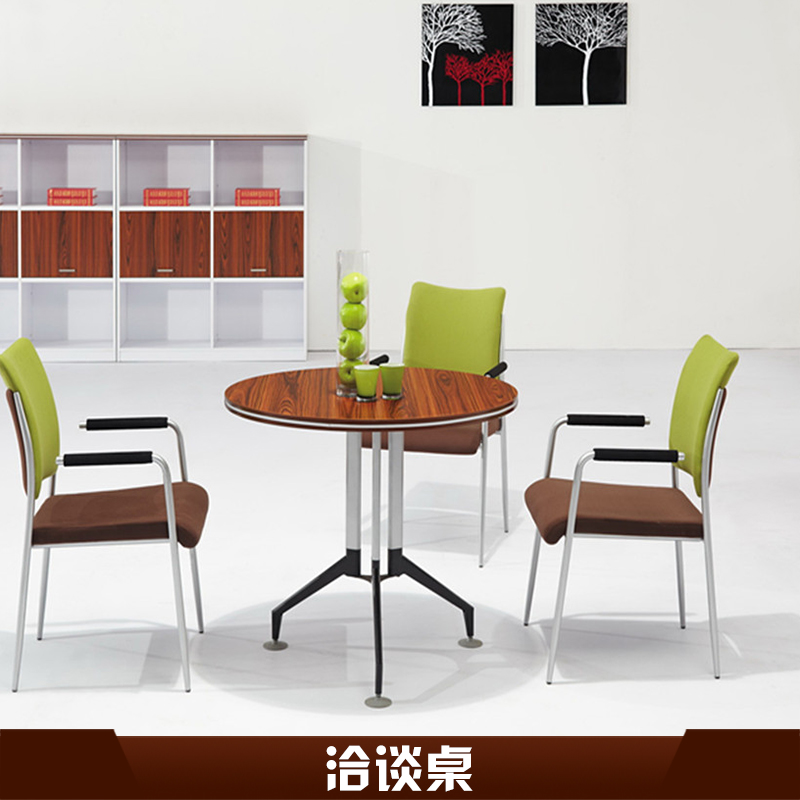 供應(yīng)湖北武漢洽談桌 簡約圓形洽談桌 洽談會議桌 接待洽談桌 小型會議桌