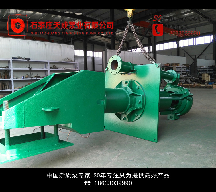 供應廠家供應長軸自攪勻液下渣漿泵