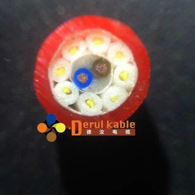 供應(yīng)用于電力信號(hào)傳輸?shù)乃聶C(jī)器人ROV防水電纜