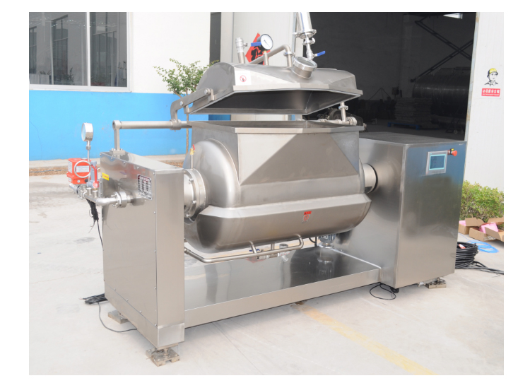 廠家定制橫軸自動(dòng)攪拌鍋