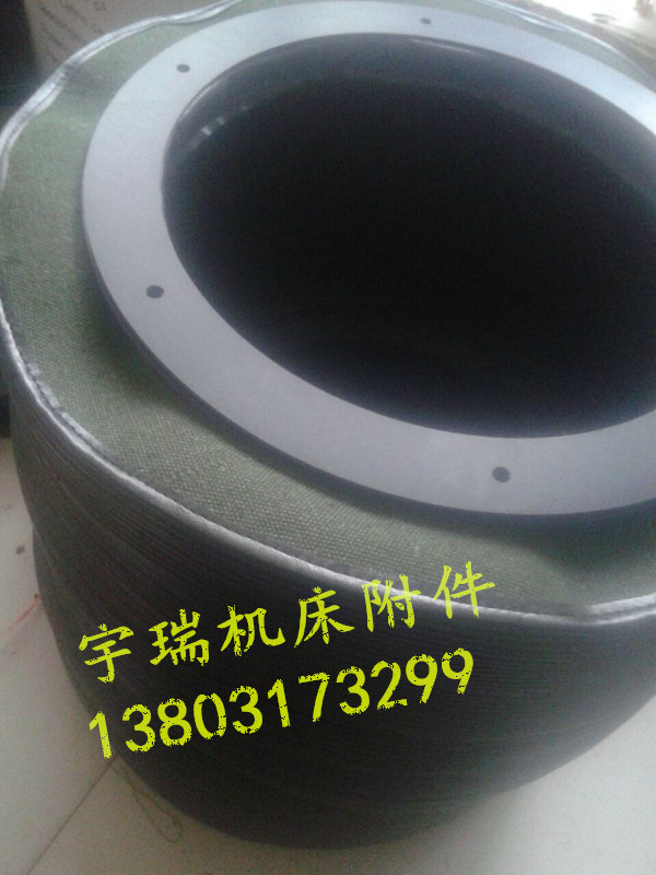 耐高溫硅膠布油缸防塵套專業(yè)保護油缸活塞桿拉桿法蘭