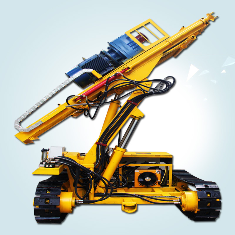 洛陽通山自主研發(fā)TS-22A型履帶式鉆車 全液壓一體式操作