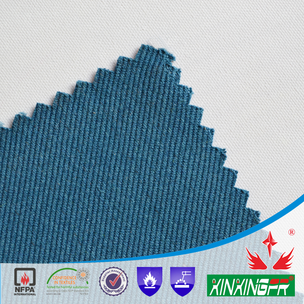 全棉260克 牛仔阻燃布