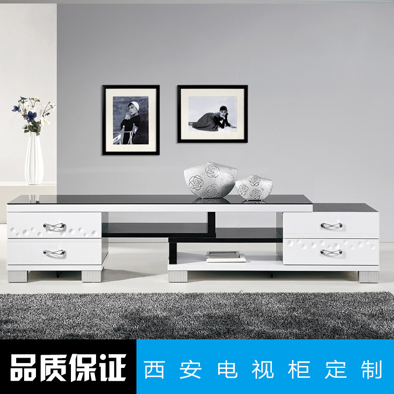西安電視柜定制 客廳電視柜 電視柜組合 伸縮電視柜 實(shí)木電視柜 茶幾電視柜