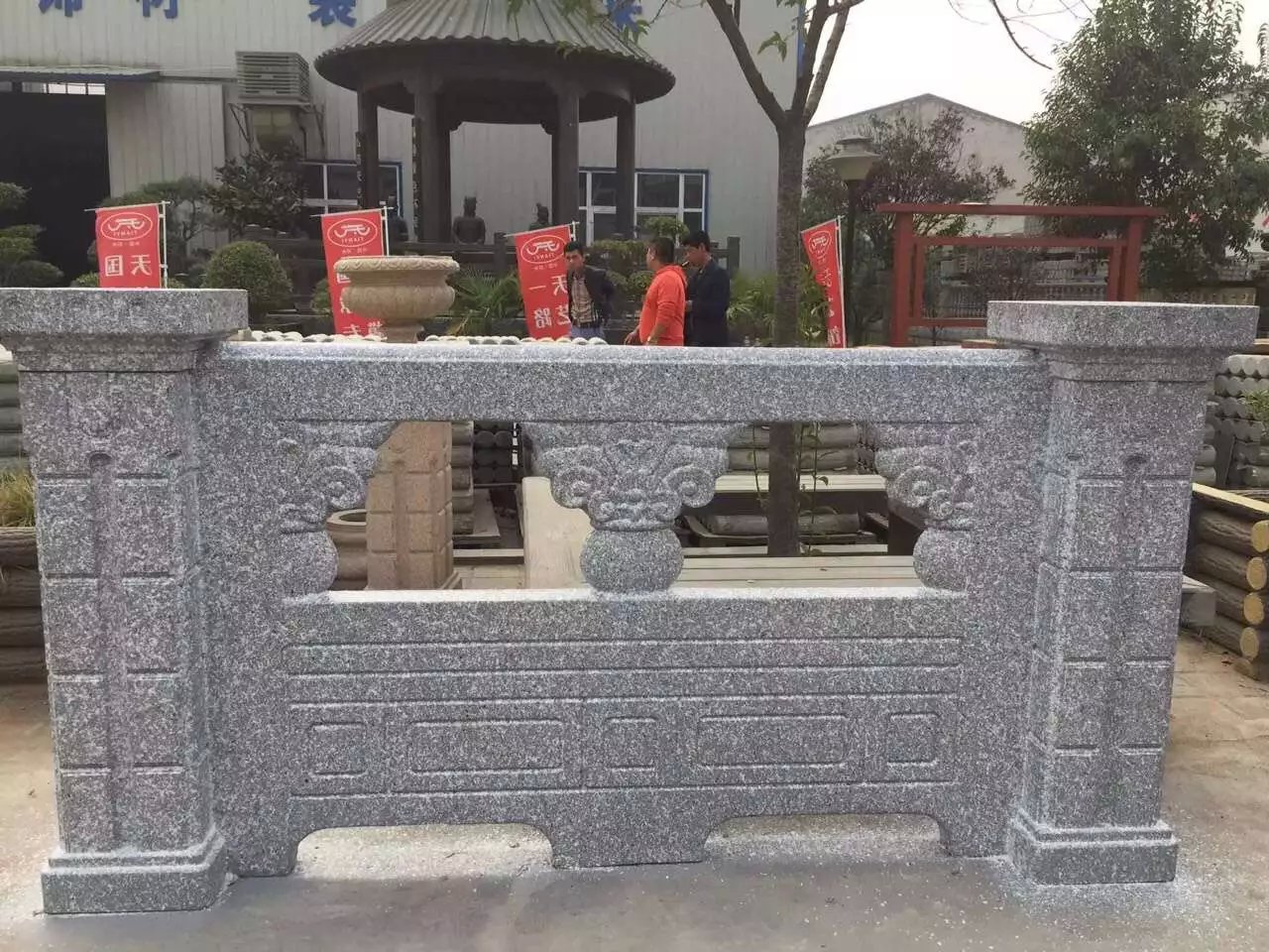 水泥制品、仿石欄桿、河堤護欄