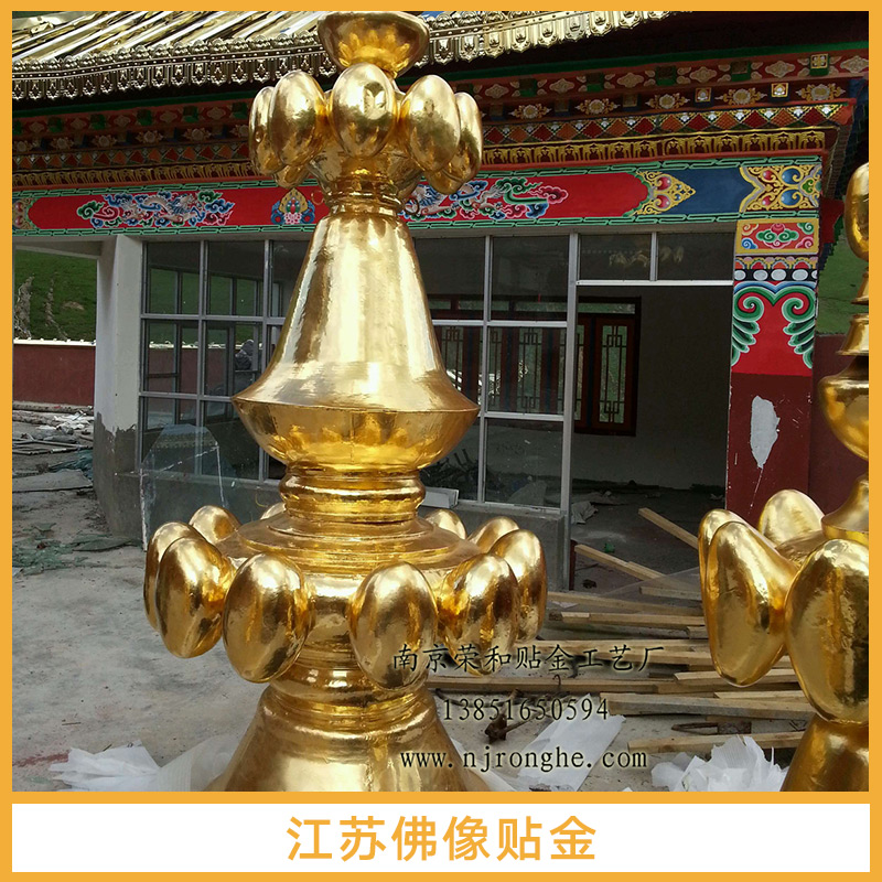 佛像貼金案例 承接國(guó)內(nèi)外寺院貼金工程 *別墅貼金裝飾 江蘇佛像貼金