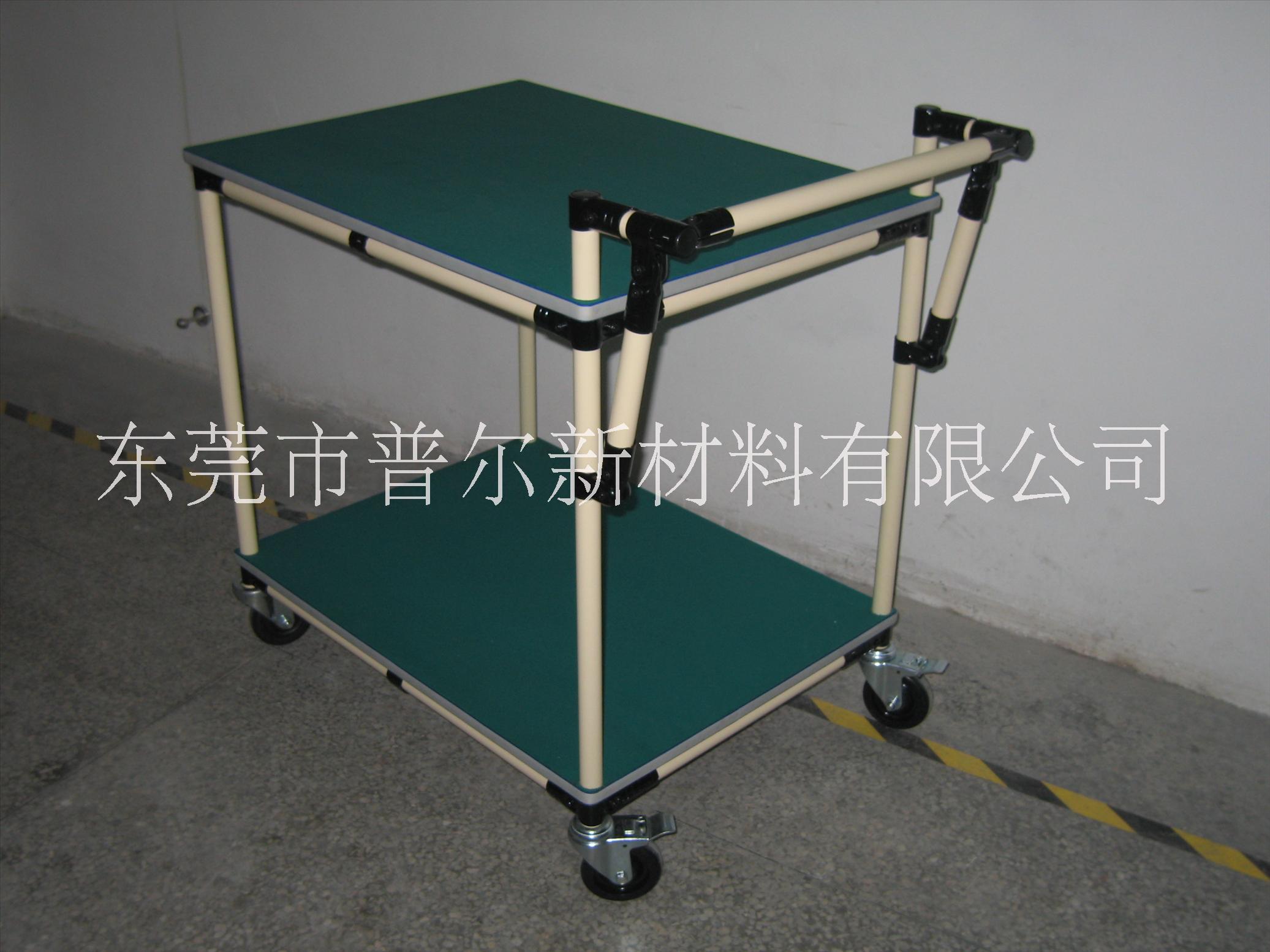 供應(yīng)東莞手推靜音車優(yōu)質(zhì)線棒手推車 普爾精益管周轉(zhuǎn)車圖片大全
