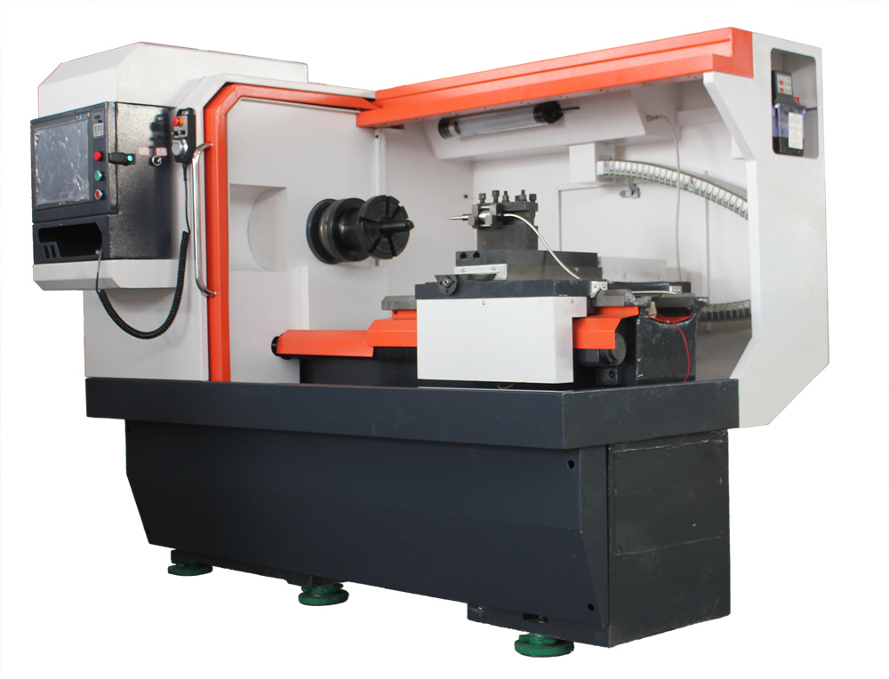 全自動免編程三探測系統(tǒng)輪轂拉絲機