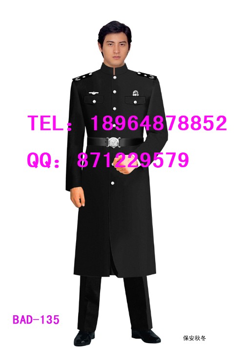物業(yè)保安大衣定制，酒店保安門(mén)童大 物業(yè)保安大衣定制，酒店門(mén)童大衣