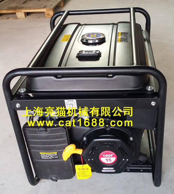 8KW稀土永磁汽油發(fā)電機組， 220V手動防汛應急市政發(fā)電機