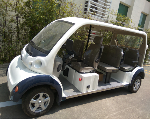 廠家直銷朗格電動(dòng)車熊貓系列8座電