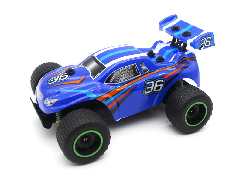 未來玩具先生1：24充電迷你兒童遙控汽車親子互動(dòng)電動(dòng)玩具 藍(lán)魅戰(zhàn)士