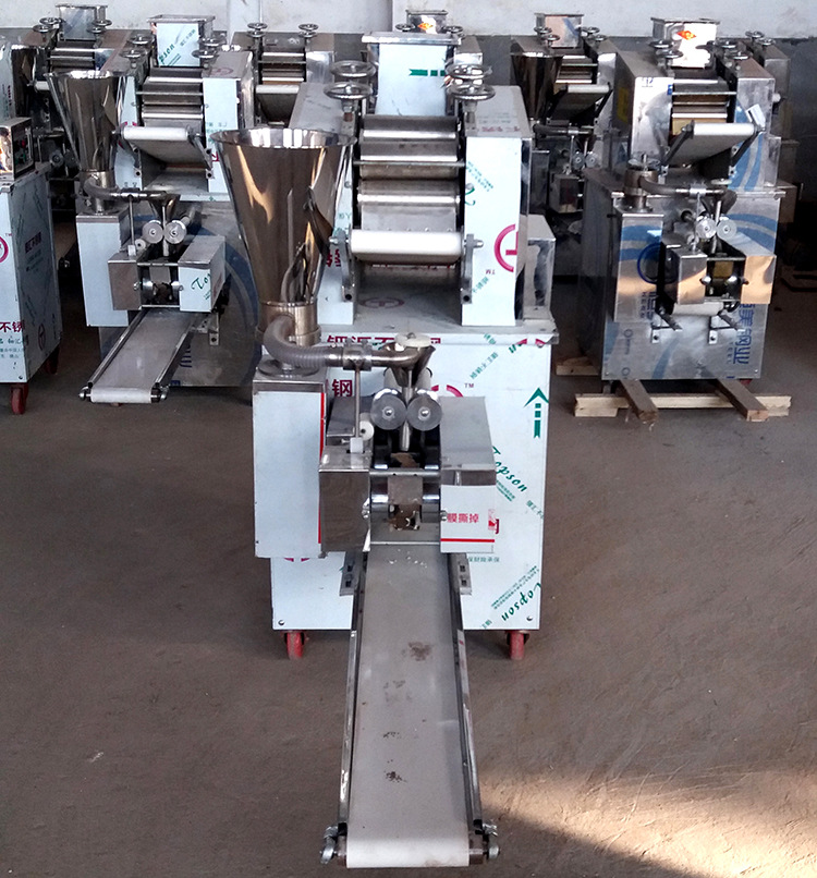 自動包餃子機器價格是多少錢？ JK-150型全自動餃子機器 哪里有大型全自動餃子機器?