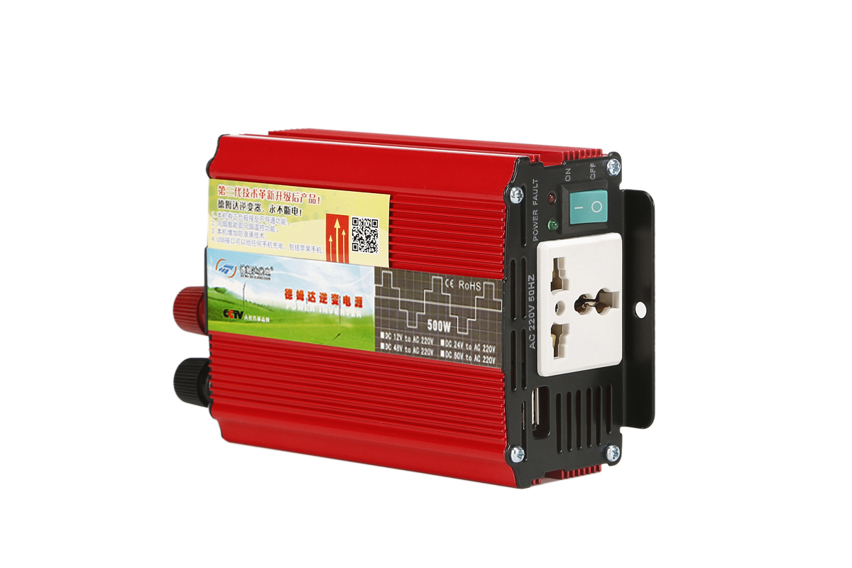 德姆達(dá)逆變器廠家 批發(fā)12V轉(zhuǎn)220V 500W逆變器 三代帶反接溫控500W車(chē)載逆變器 電源轉(zhuǎn)換器