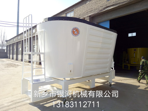 廠家直銷新款固定立式雙攪龍16立方TMR飼料攪拌機