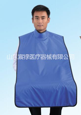 （買高領(lǐng)坎肩選宸祿）牙科高領(lǐng)坎肩圍裙 兒童坎肩式圍裙 圍領(lǐng)連體式鉛衣