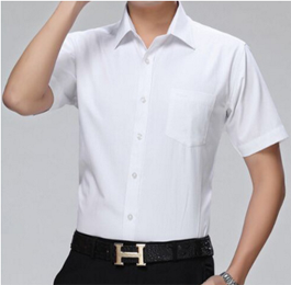 辦*員商務襯衫工作服制服夏季短袖