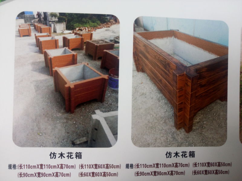 圓富仿木欄桿模具 四川仿木欄桿圓富仿木欄桿模具