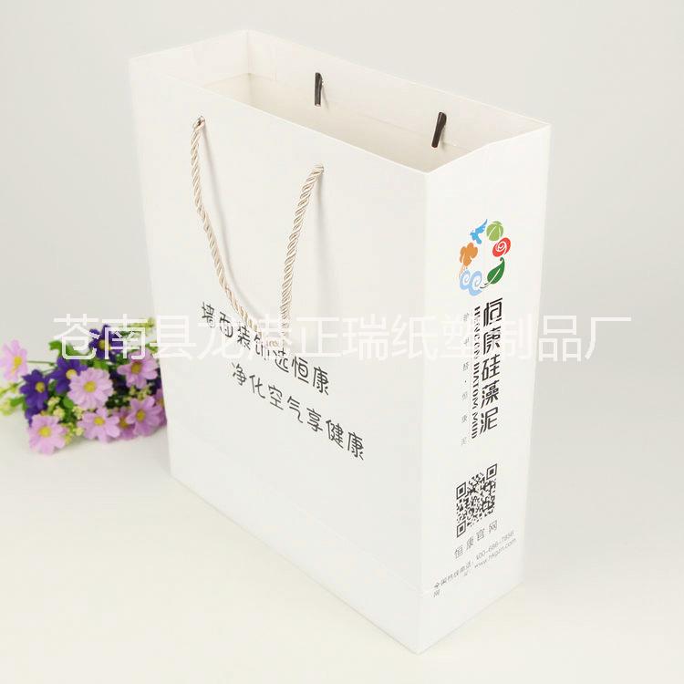 廠家*紙袋定做生產(chǎn)各類白卡紙禮品袋子 精美服裝紙袋批發(fā) 紙袋