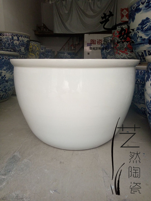 洗浴溫泉桑拿場所*陶瓷泡澡缸  一米口徑泡澡缸洗浴缸 可定做尺寸