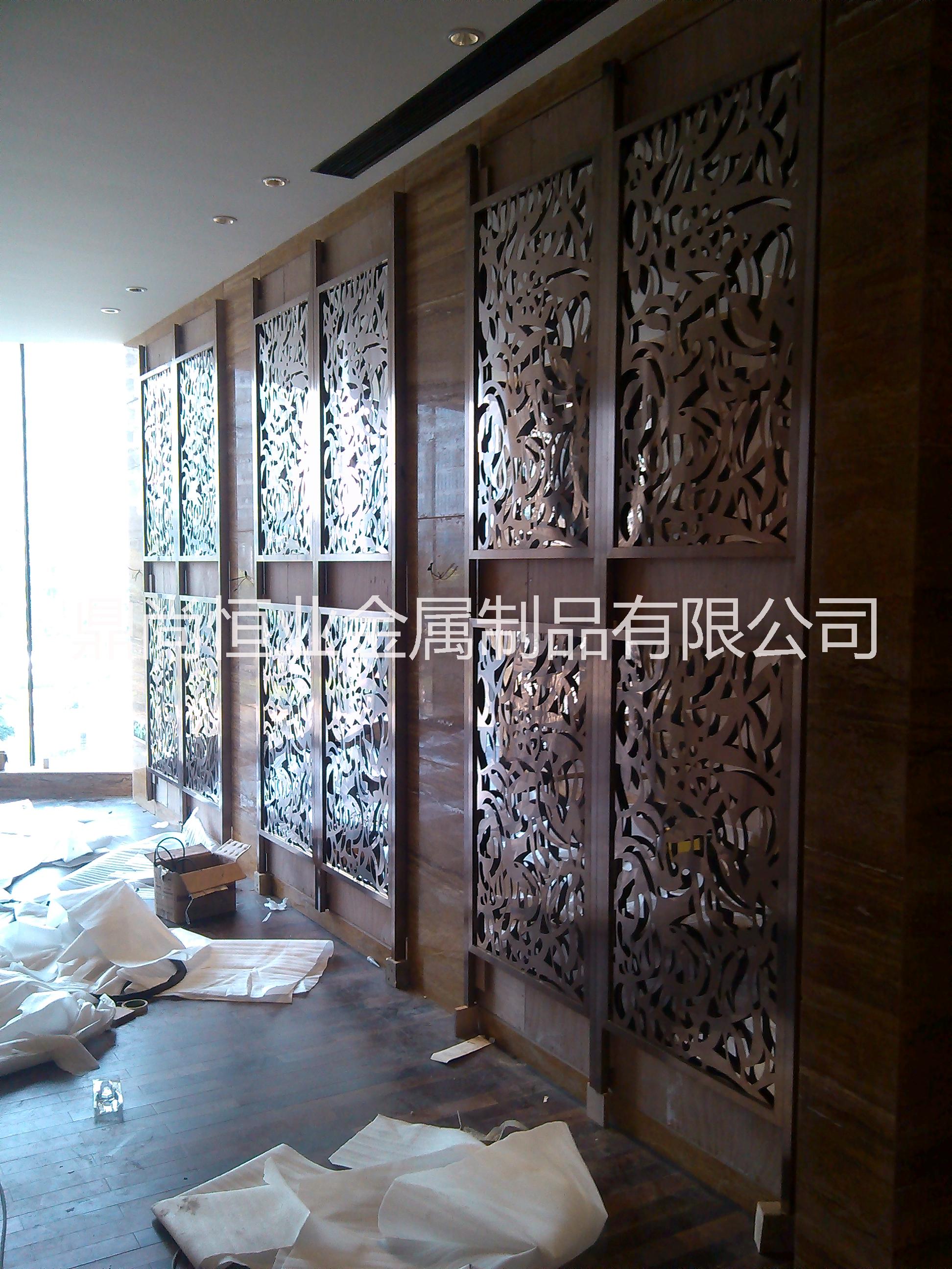 不銹鋼花格 鏤空精致不銹鋼屏風(fēng)