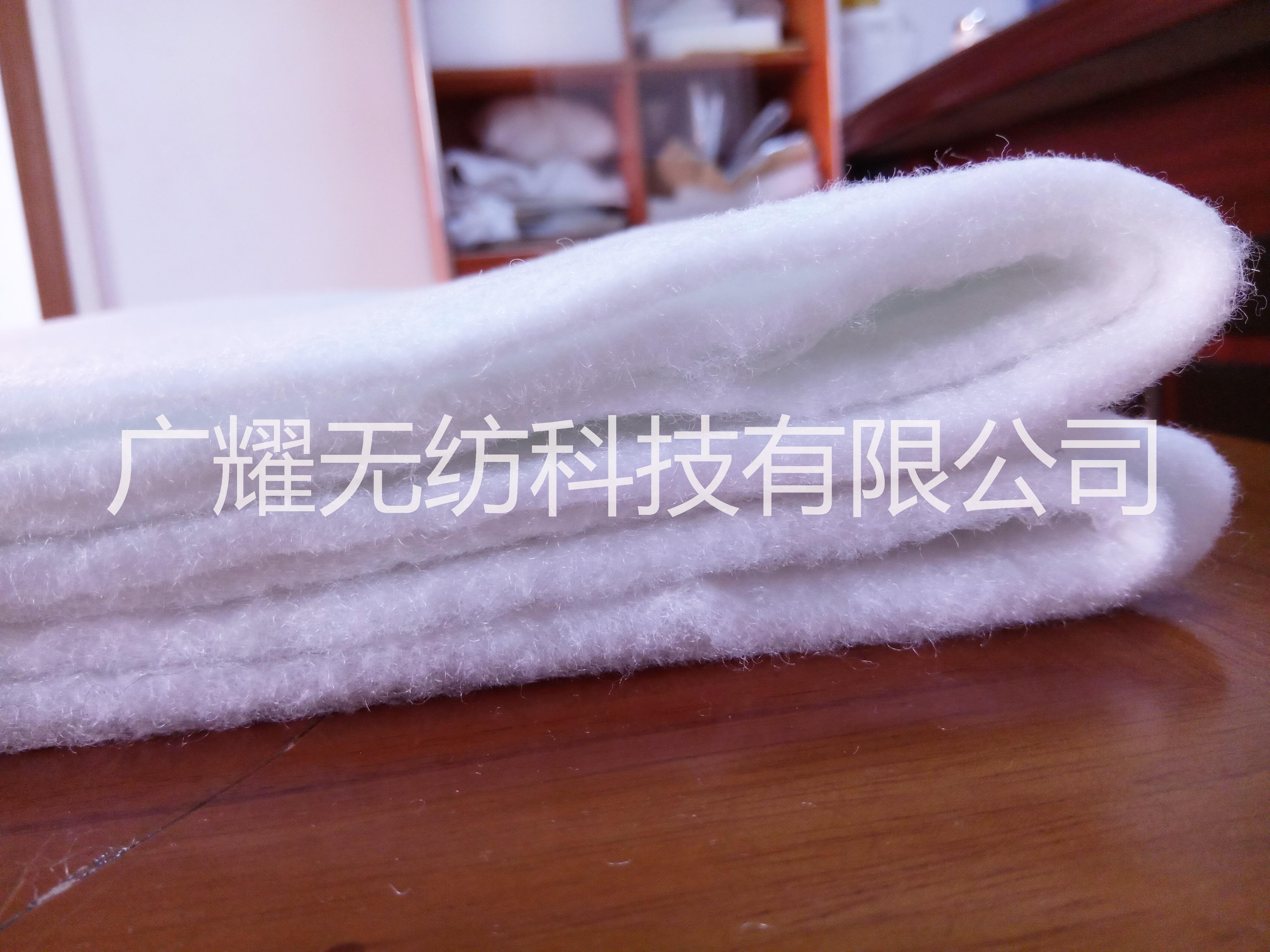 廣耀廠家供應(yīng) 稀薄紙針扎棉 針棉 克重定制 稀薄紙針棉