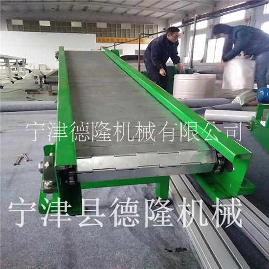 網(wǎng)帶輸送機(jī)網(wǎng)鏈流水線傳送帶冷卻輸送機(jī)金屬鏈板輸送機(jī)爬坡皮帶線