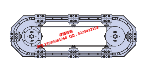 hepco精密環(huán)形軌道、S型軌道、圓弧軌道、循環(huán)軌道、弧形軌道