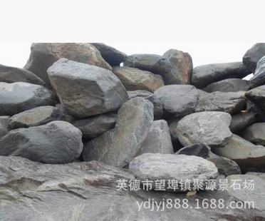 火爆大量供應青石青花石 廣東青黑山石 打造自然之景常用石