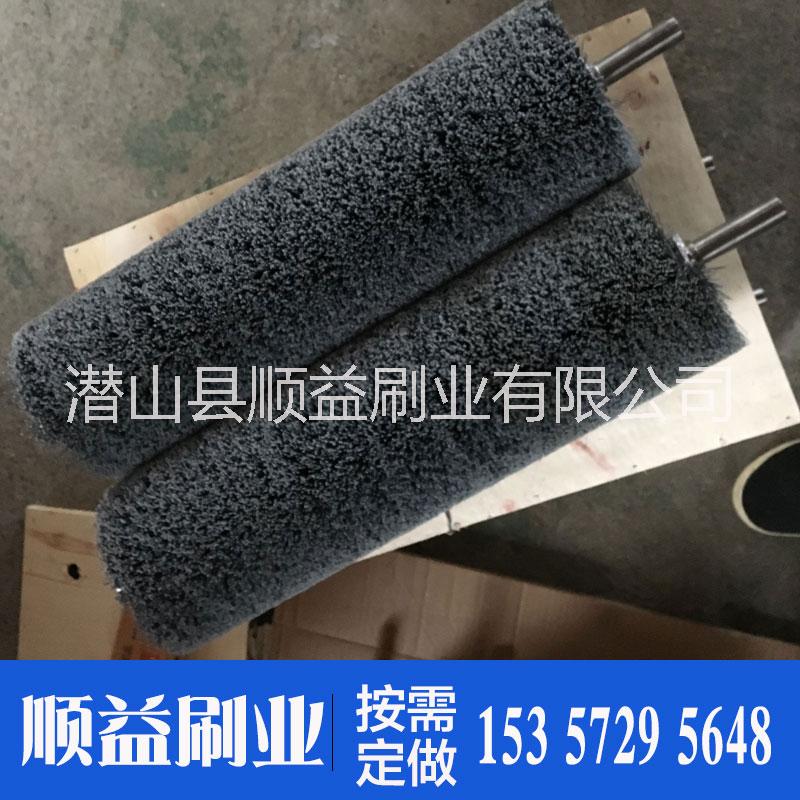 廠家定做鋼絲刷輥不銹鋼絲輥螺旋毛刷輥