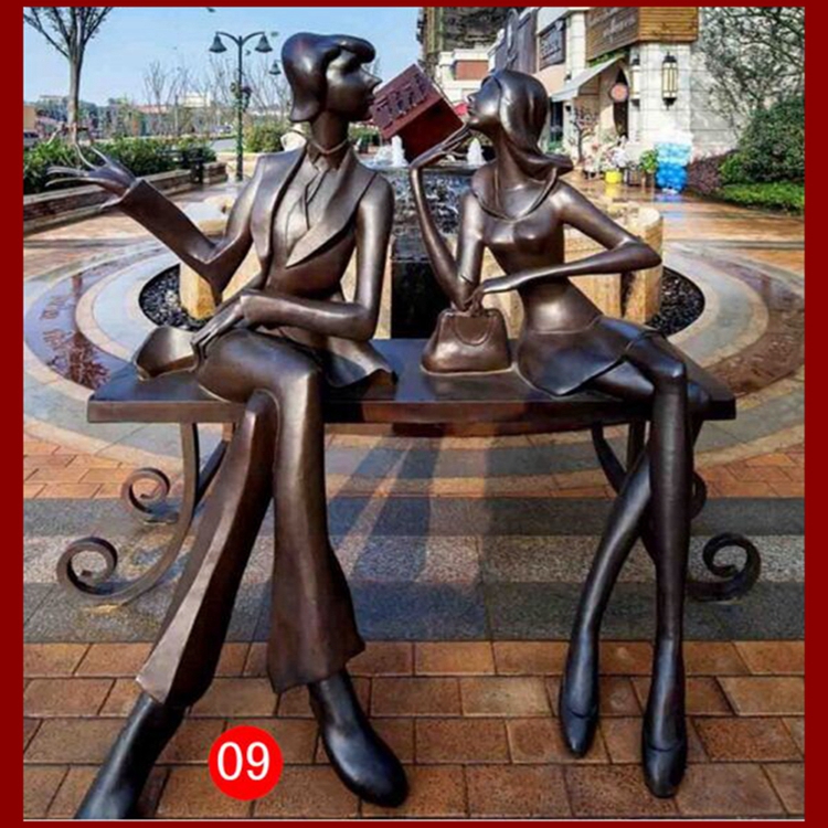 廠家供應抽象銅雕 抽象藝術(shù)雕塑擺件工藝品 銅雕人物雕塑批發(fā)