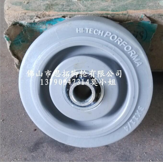 佛山 膠腳輪 靜音輪 橡膠輪 4寸萬向輪 廠家批發(fā) 膠腳輪供應(yīng)商