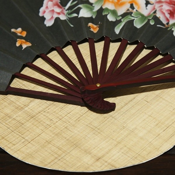 中國(guó)風(fēng)格紅木折扇工藝品扇子