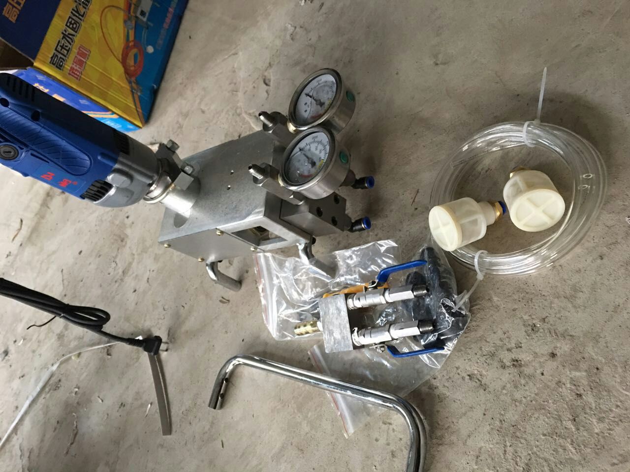 高壓注漿堵漏材料 雙液型水固化注漿材料修復(fù)聚氨酯注漿失敗免砸磚堵漏