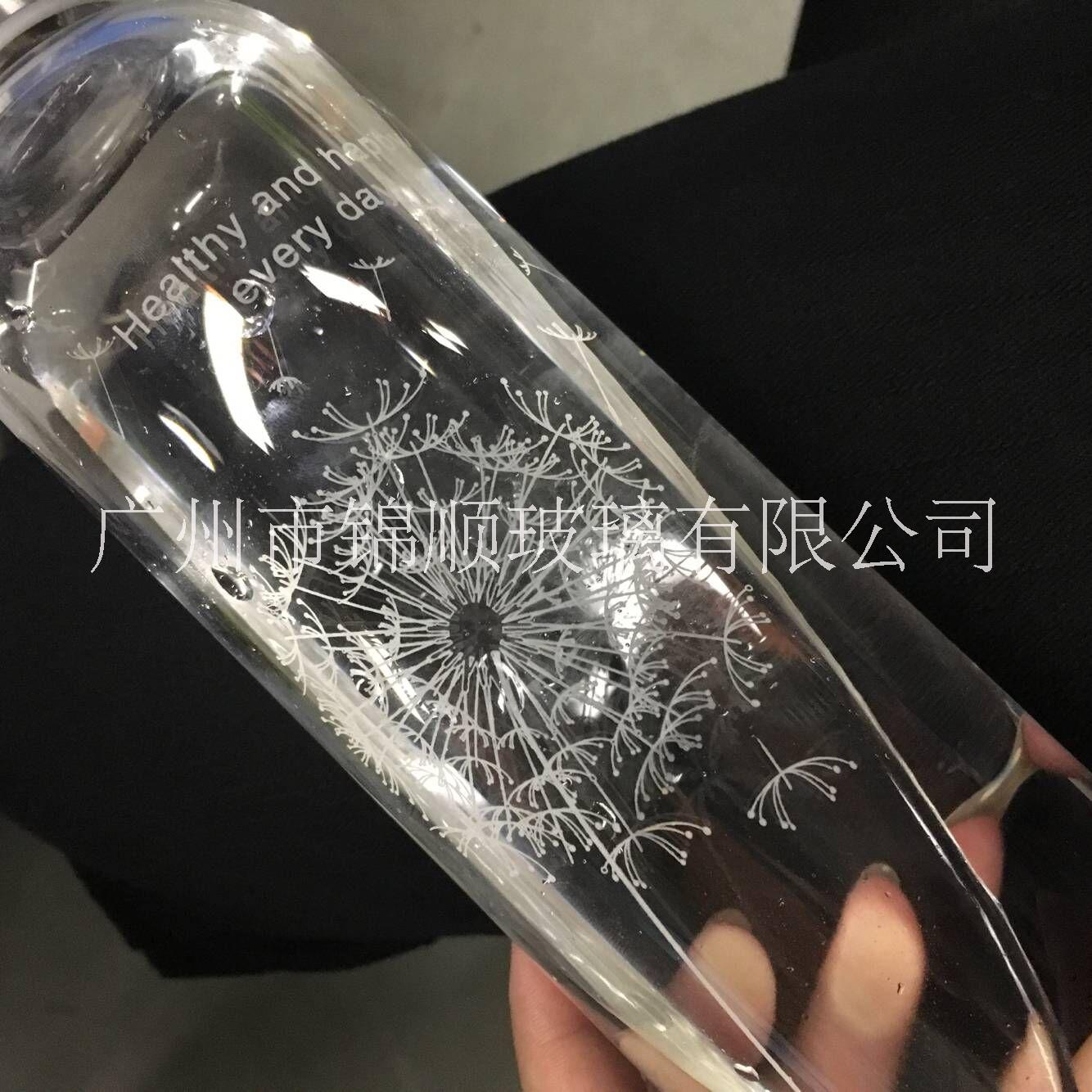 白色透明玻璃印花水杯零售批發(fā) 白色透明玻璃印花水杯批發(fā)價(jià)格
