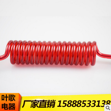浙江兒童防丟失彈簧繩價格 彈簧繩供應(yīng)商 沖浪彈簧線鋼絲廠家報價