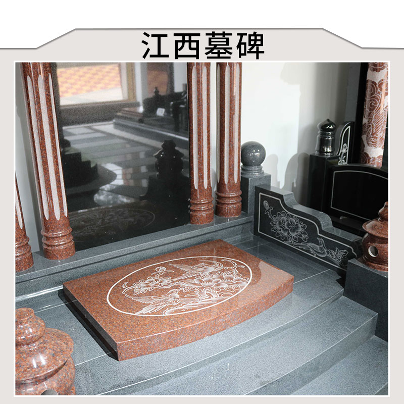 江西墓碑葬禮祭祀傳統(tǒng)國內墓碑造型精美雕刻大方墓碑可定做墓碑批發(fā)