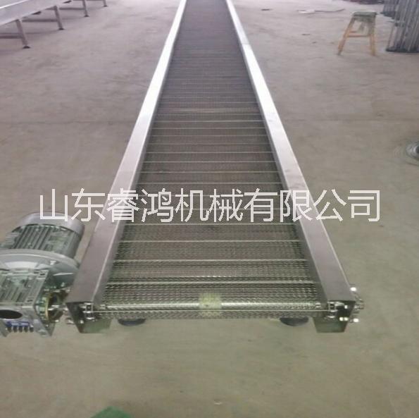 輸送化肥噸包鏈板輸送機(jī)廠家  網(wǎng)帶輸送機(jī)  山東睿鴻專業(yè)生產(chǎn)