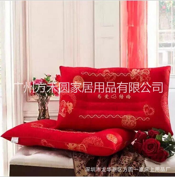 廠家直銷(xiāo) 決明子婚慶枕 *修復(fù)護(hù)頸 保健枕 天然全舒適枕頭
