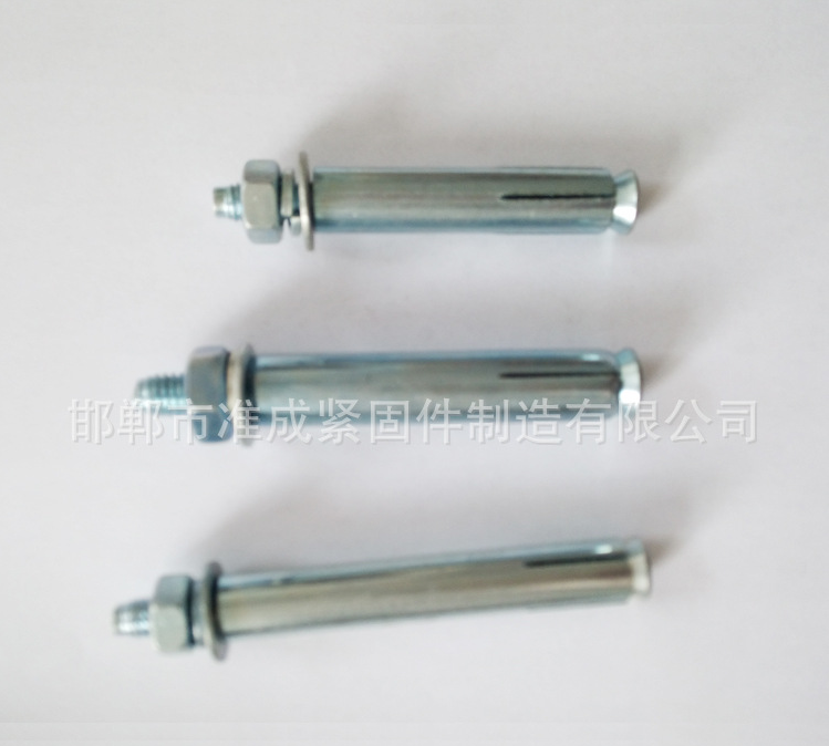 準(zhǔn)成緊固件 GB22795膨脹螺栓 專業(yè)生產(chǎn)膨脹螺絲 *鍍鋅膨
