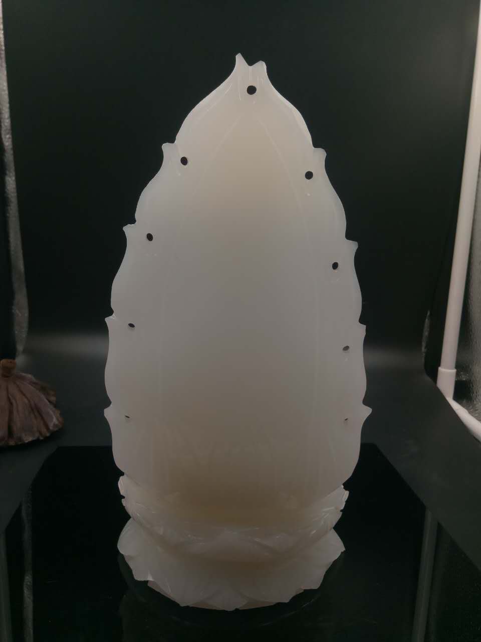 純手工雕刻觀音 盛達(dá)玉雕--手工雕刻觀音 手工雕刻觀音--盛逹玉器